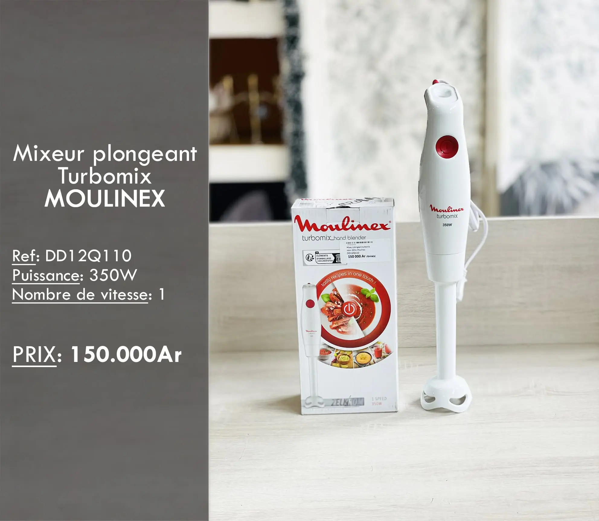 Mixeur plongeant